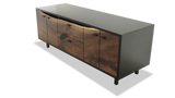 1275 Silver Grade Walnut Solid Face Credenza