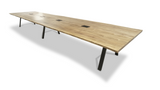 1278 Unity Ebonized Maple Conference Table 240" x 56-60"
