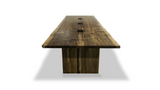 1237 Genesis Ebonized Maple Conference Table 156" x 48"