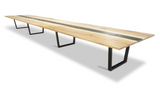 1283 Aqueous Sycamore Conference Table 300" x 60"