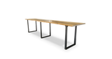 1053 Oak Live Edge Bar Table 168" x 35"