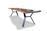 1228 Genesis Walnut Table 120" x 44"