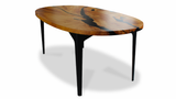 1229 Genesis Willow Oval Table 78" x 40"