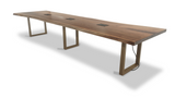 1280 Genesis Walnut Conference 168" x 38-50"