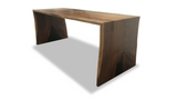 1281 Genesis Walnut Double Waterfall Table Table 108" x 36-45"