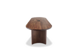 1223 Unity Walnut Racetrack Table 108" x 42"