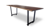 1226 Unity Walnut Bar Table Table 120" x 42"