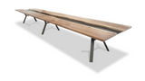 1248 Arida Walnut Conference Table 226" x 48"