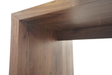 1225 Unity Walnut Waterfall Table 120" x 42"