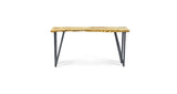 Silver Grade Live Edge Maple Console Table 60” x 14”