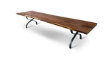 1041 Genesis Walnut Table 144" x 39"