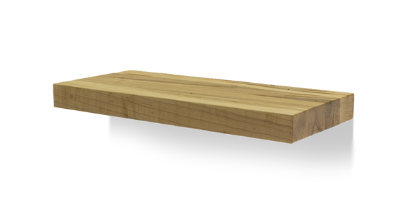 Maple Straight Edge Floating Shelf