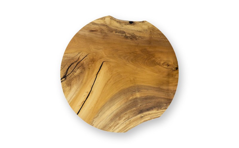 1150 Sycamore Inverted Edge Round Table 48” D
