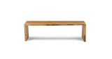 1133 Cherry Live Edge Double Waterfall Bench 72" x 18"