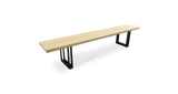 1130 Ash Straight Edge Bench 84" x 14"