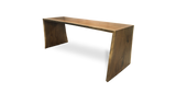 1012 Walnut Live Edge Waterfall Table 108" x 40"