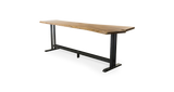 1062 Walnut Live Edge Counter Table 110" x 32"