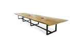 1033 Genesis Stained Oak Conference Table 264" x 56"