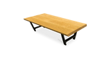 1073 Oak Inverted Edge Coffee Table 60" x 30"