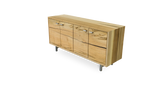 1111 Maple Straight Edge Solid Face Credenza 60" x 18"
