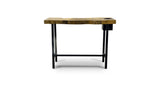 1045 Outdoor Catalpa Live Edge Table with Planter Box 58" x 26"