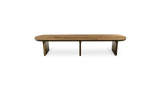 1132 Walnut Straight Edge Bench 96" x 20"