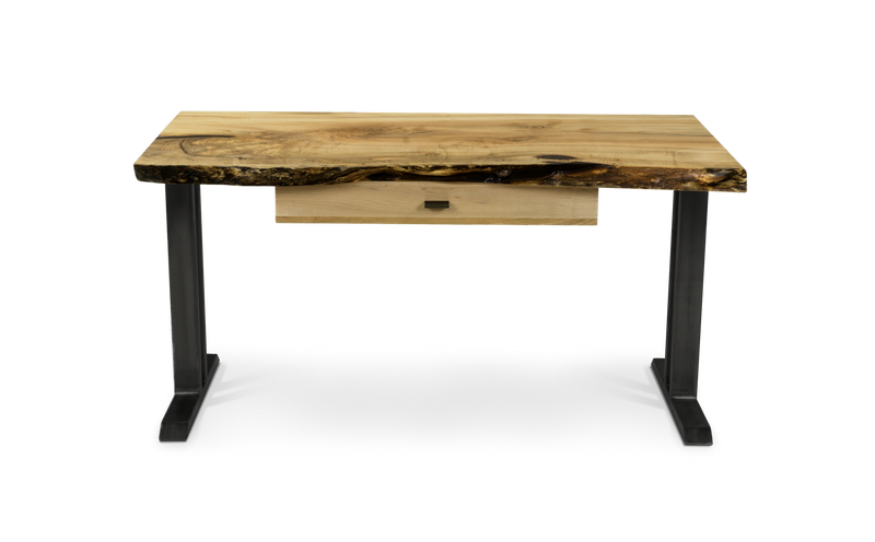 1119 Maple Live Edge Desk 60” x 32”