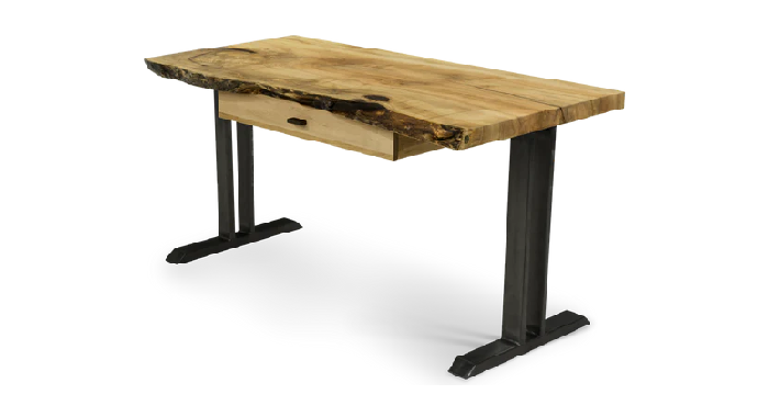 1119 Maple Live Edge Desk 60” x 32”