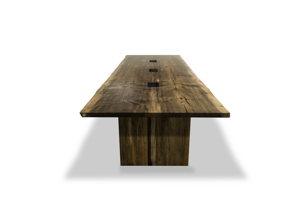 1237 Genesis Ebonized Maple Conference Table 156" x 48"