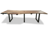 1282 Genesis Walnut Conference Table 120" x 41-49"