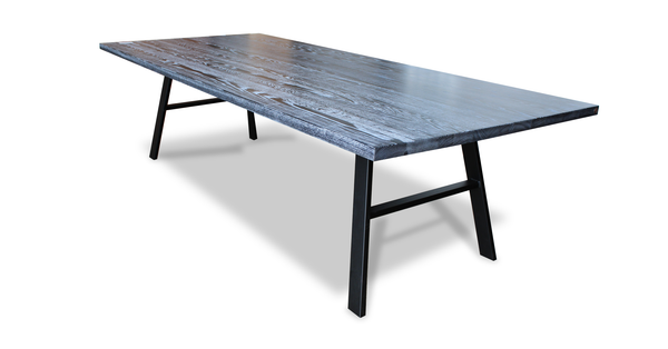 1227 Unity Cerused Oak Table 108" x 48"