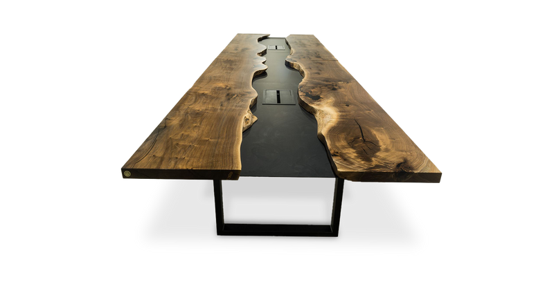 1187 Arida Walnut Conference Table 192" x 51"