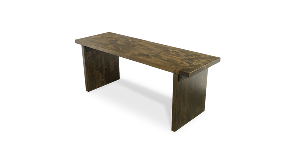 1192 Knotty Alder Planar Bench 60" x 20"