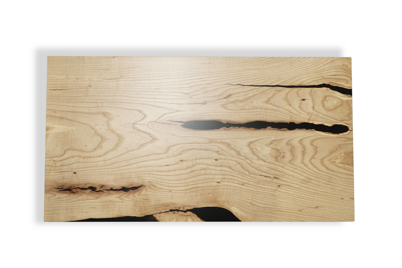 1245 Custom Oak Coffee Table 50" x 27"