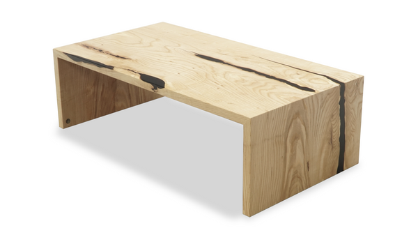 1245 Custom Oak Coffee Table 50" x 27"
