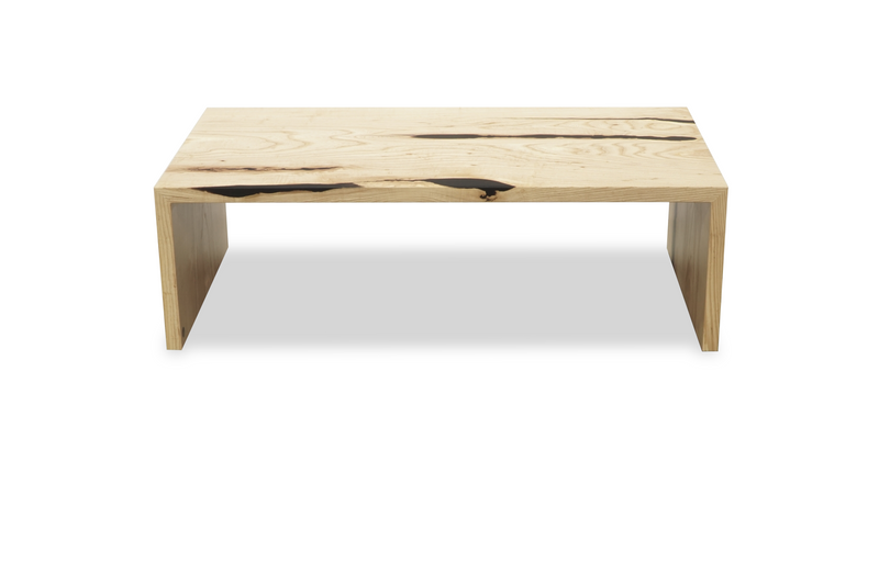 1245 Custom Oak Coffee Table 50" x 27"