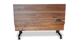 1262 Unity Walnut Training Table w/ Modesty 60" x 24"