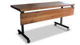 1262 Unity Walnut Training Table w/ Modesty 60" x 24"