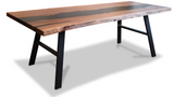 1259 Aqueous Walnut Table 84" x 44"