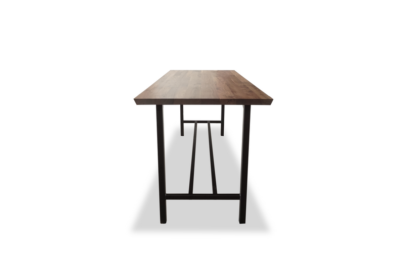 1254 Unity Walnut Bar Table 108" x 40"