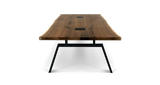 1034 Walnut Live Edge Conference Table 114" x 51"