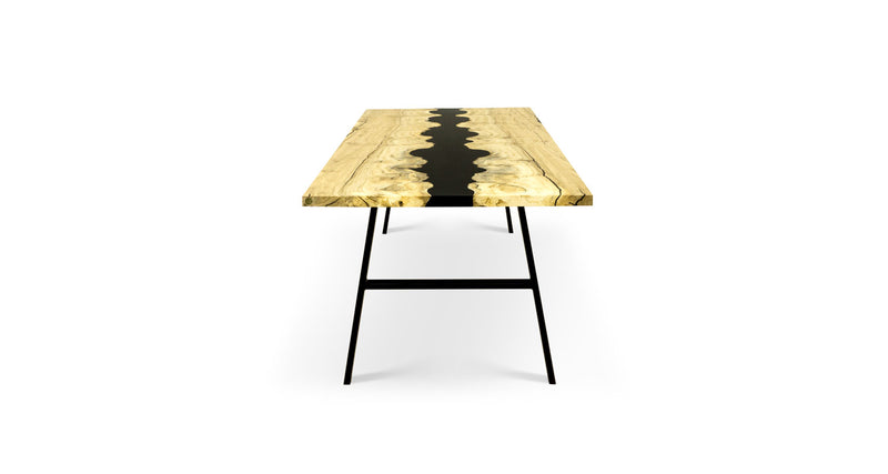 1149 Mappa Straight Edge River Table 96” x 40”