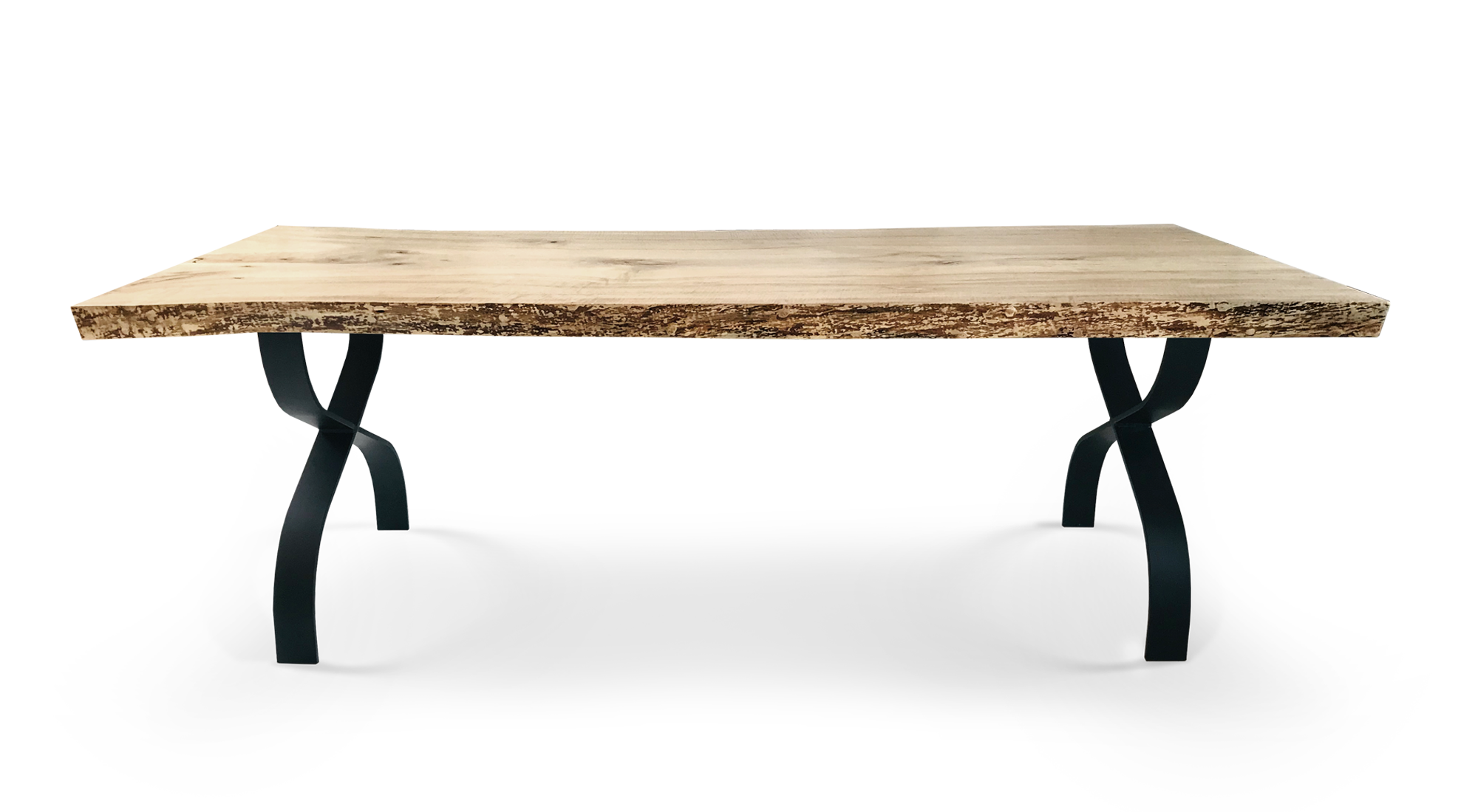 Commercial Hourglass Table Base Created Hardwood