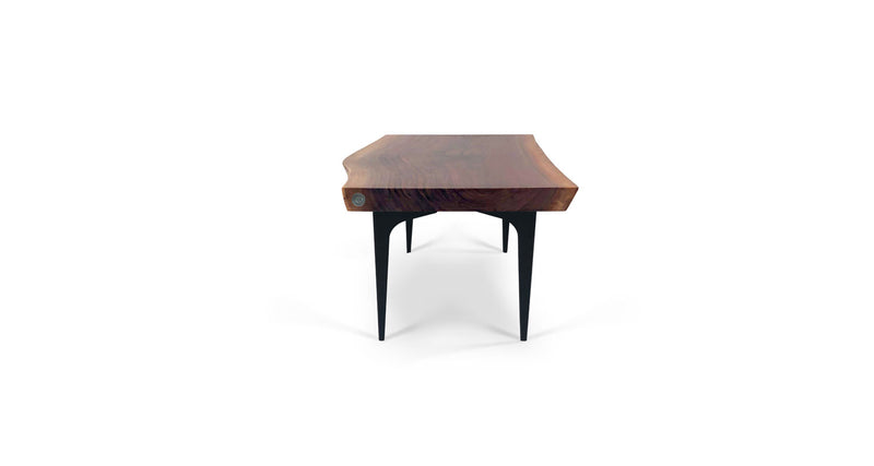 Custom Live Edge Wood Rectangle Coffee Table
