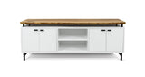 1101 Sycamore Live Edge Floating Top Credenza 72" x 24"