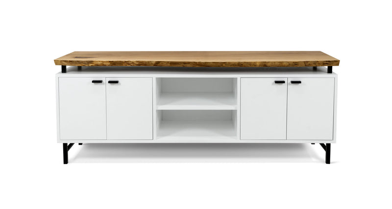 1101 Sycamore Live Edge Floating Top Credenza 72" x 24"