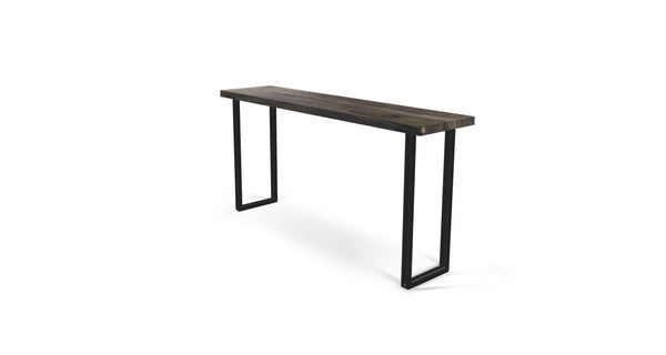 Custom Straight Edge Console Table