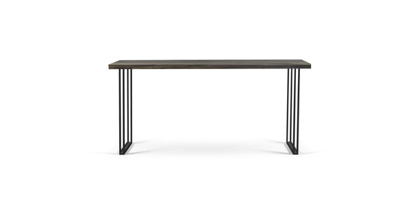 Custom Straight Edge Console Table