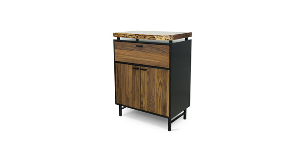 Walnut Bar Cabinet