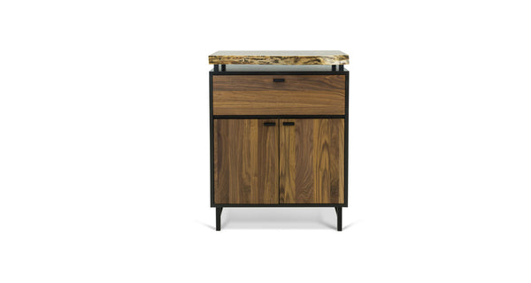 Walnut Bar Cabinet